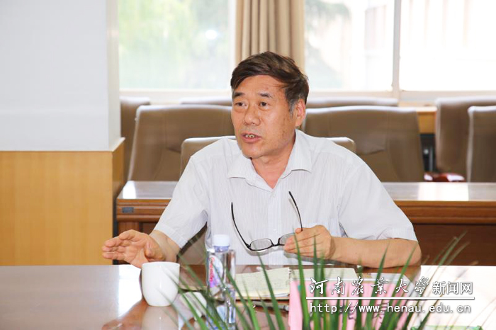 副校长康相涛讲话
