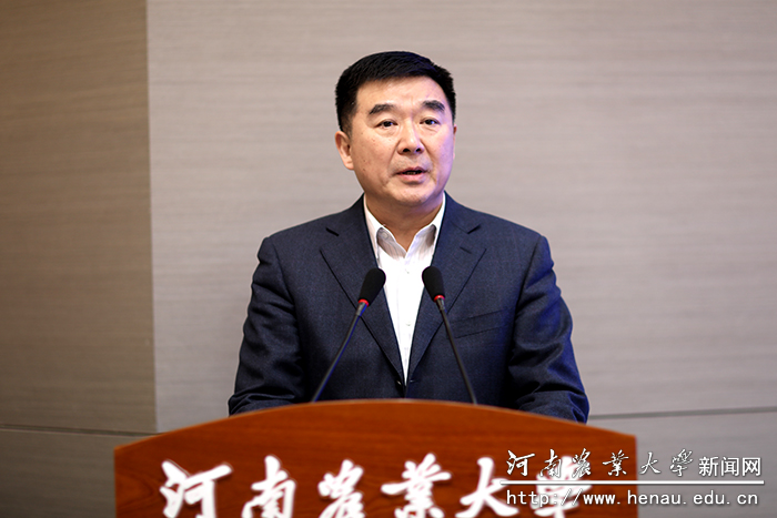 省教育厅副厅长刁玉华讲话